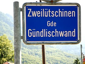 Gündlischwand - Zweilütschinen